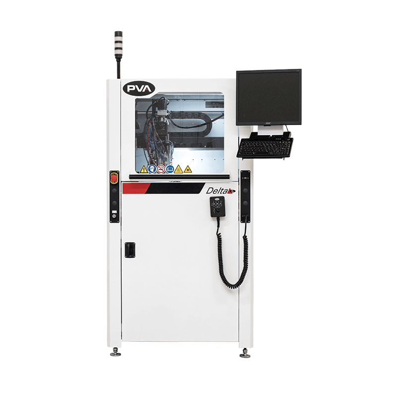 Delta 6 Selective Coating/Dispensing System Front Shot